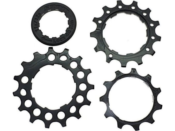 CASSETTE REPLACEABLE COGS PG-1210/1230 11T-13T-15T INCLUDING LOCKRING