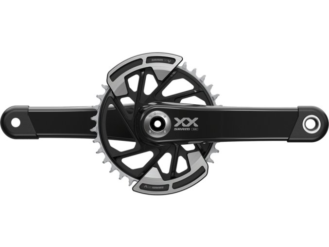 Kliky SRAM XX Eagle Q174 CL55 DUB MTB Wide 175mm Black 2-guards 32z T-Type (středová osa n