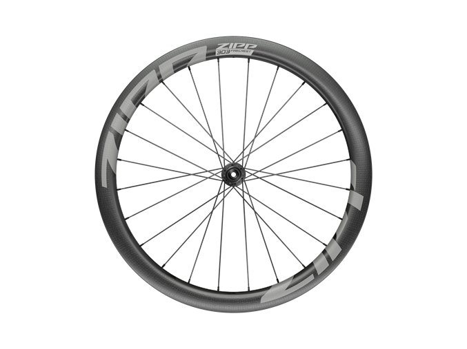 Napletené kolo ZIPP 303 Firecrest Carbon Tubular, pro diskovou brzdu, CL, přední