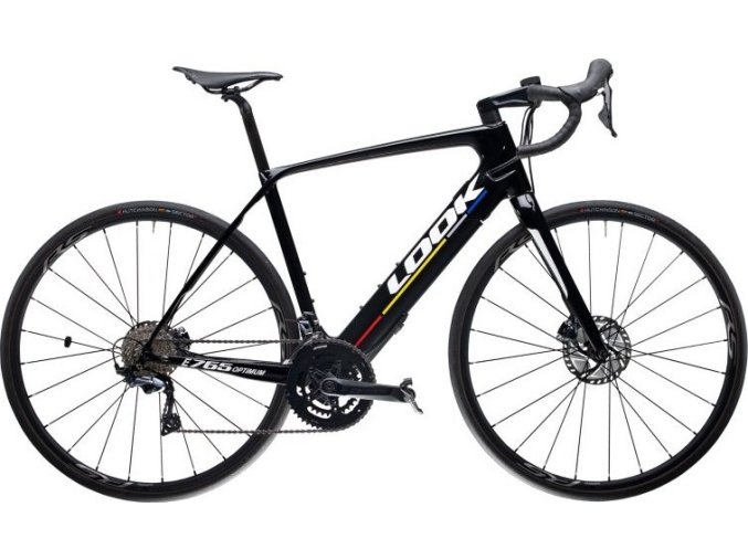 LOOK E 765 Optimum Disc Proteam Black Glossy ULT Shimano Wh-RS 370