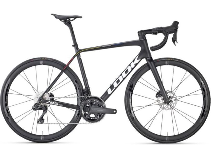 LOOK 785 Huez 2 Disc Ultegra Di2 Pro Team Black Satin / Glossy Look R38D