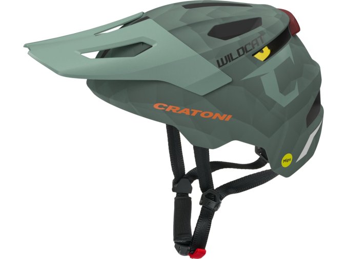 Dětská helma CRATONI WildCat MIPS Sage Matt - S/M (49-56cm)