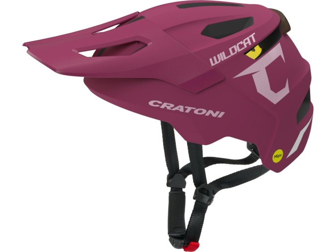 Dětská helma CRATONI WildCat MIPS Pink Matt - S/M (49-56cm)