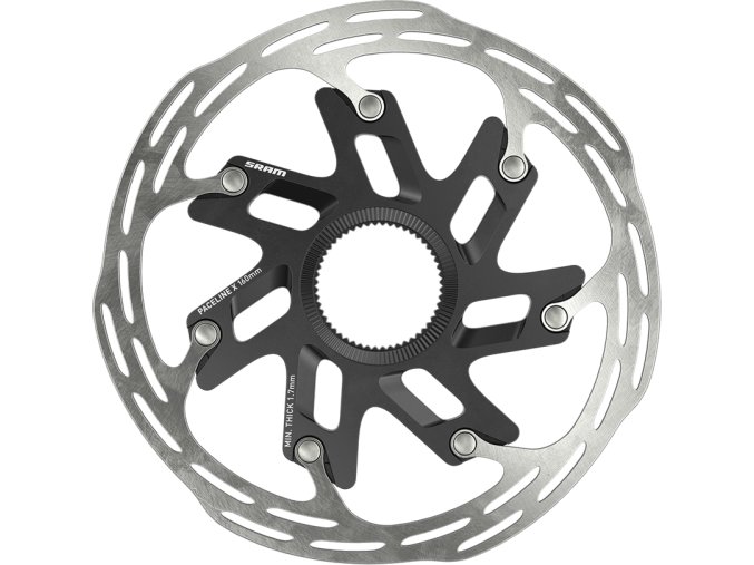 Kotouč SRAM Paceline X CenterLock 140mm Rounded (includes internal tooled lockring)