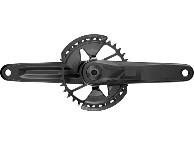 Kliky SRAM Eagle 70 CL55 DUB MTB Wide 165mm Black 2-guards 32z ocel.převodník T-Type (stře