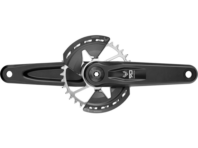 Kliky SRAM Eagle 90 Q174 CL55 DUB MTB Wide 155mm Black 2-guards 32z ocel.převodník T-Type