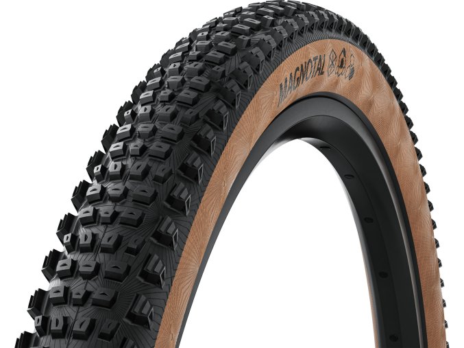 Plášť CONTINENTAL Magnotal Trail Grip kevlar transparent - 29x2.4