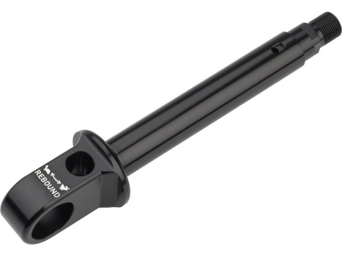 REAR SHOCK DAMPER SHAFT - (INCLUDES BLANK DAMPER SHAFT) - DELUXE COIL B1+, SUPER DELUXE CO