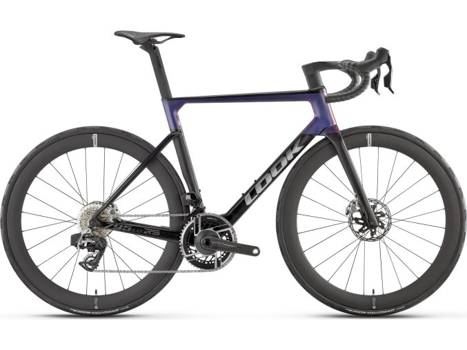 LOOK 795 Blade 2 Rs Black Roaring Thunder Sram Red AXS Fulcrum Speed 57 (Varianta XXS)