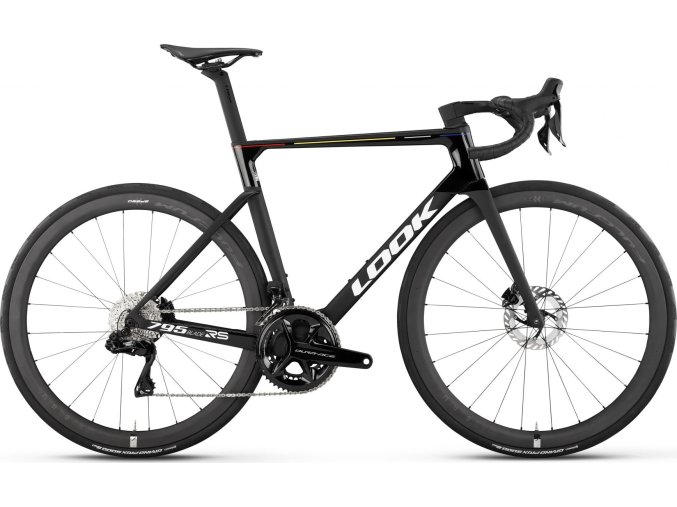 LOOK 795 Blade 2 Rs Pro Team Black DA Di2 Fulcrum Speed 42 (Varianta XXS)