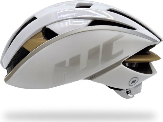 Helma HJC Ibex 3.0 Matt Glossy White Gold (Varianta S (51-56cm))