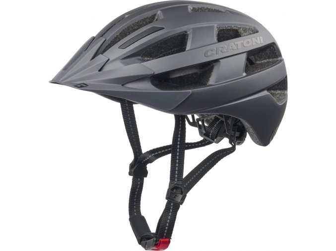 Helma CRATONI Velo-X Grey Matt (Varianta S-M (52-57 cm))