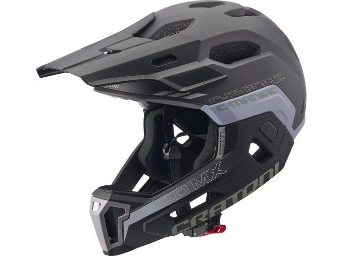 Helma CRATONI C-Maniac 2.0 MX Brown-Stone Matt (Varianta S-M (52-56 cm))