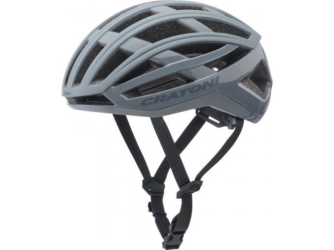 Helma CRATONI C-AirLite Grey Matt-Glossy (Varianta S-M (52-56 cm))