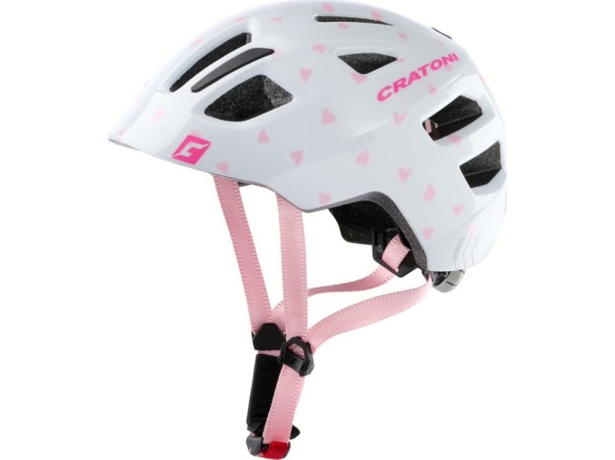 Dětská helma CRATONI Maxster Rose Glossy (Varianta XS-S (46-51 cm))