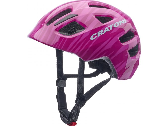 Dětská helma CRATONI Maxster Safari Pink Glossy (Varianta XS-S (46-51 cm))