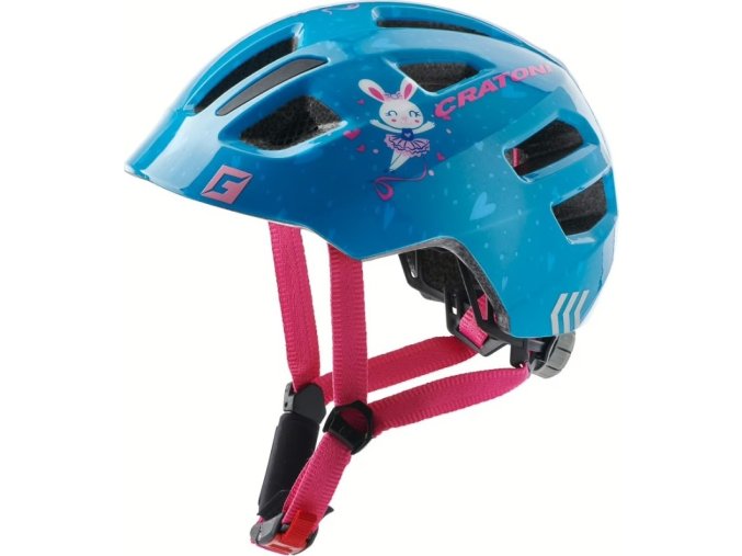 Dětská helma CRATONI Maxster Blue Glossy (Varianta XS-S (46-51 cm))