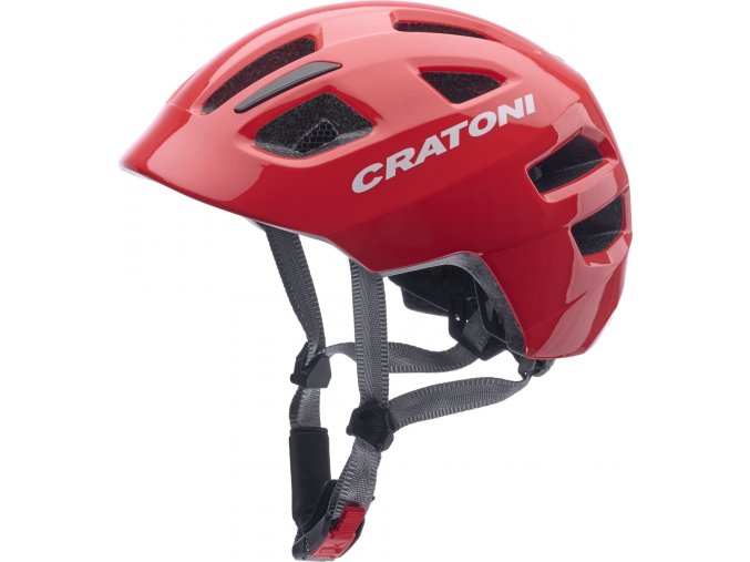 Dětská helma CRATONI Maxster Red Glossy (Varianta XS-S (46-51 cm))