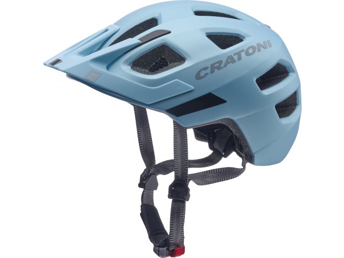Dětská helma CRATONI Maxster Pro Metallic-Blue Matt (Varianta S (48-53 cm))