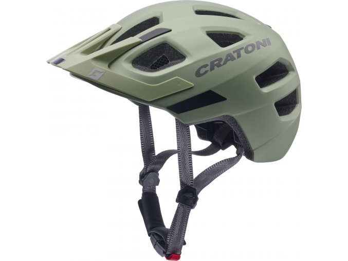 Dětská helma CRATONI Maxster Pro Metallic-Sage Matt (Varianta S (48-53 cm))