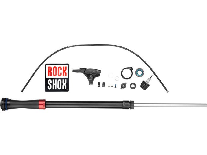 Damper Upgrade Kit - CHARGER2 RCT páčka (kompletní vnitřek pravé nohy a OneLoc páčka) - LY