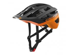 Cratoni AllRace Black-Neonorange Matt