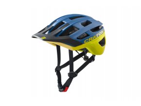 Cratoni AllRace Blue-Yellow Matt