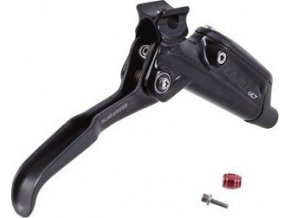 DISC BRAKE LEVER ASSEMBLY - CARBON LEVER (ASSEMBLED, NO HOSE, INCLUDES BARB & OLIVE) VERSI