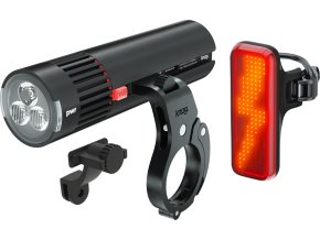 Sada světel KNOG PWR Trail 1100L, Blinder V Bolt & PWR Mount