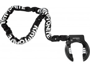 Zámek KRYPTONITE Ring Lock - Non-Retractable with 5.5 mm Chain, 120cm Plug In