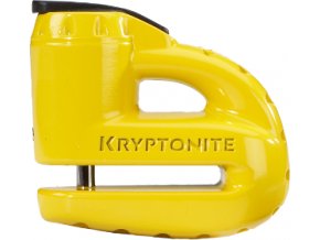 Zámek na kotouč KRYPTONITE Keeper 5-S2 Disc lock - Matte Yellow w/Reminder cable