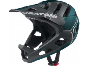 Helma CRATONI Madroc Black/Petrol Matt - S/M (54-58 cm)