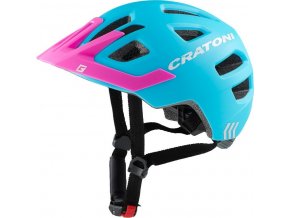 Dětská helma CRATONI Maxster Pro Blue/Pink Matt