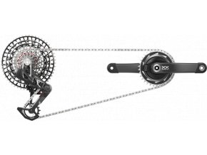 Sada SRAM XX SL T-Type Eagle Transmission Powermeter AXS, délka klik 175mm