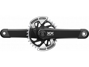 Kliky SRAM Powermeter XX Eagle Spider Q174 CL55 DUB MTB Wide 170mm Black 32z T-Type (střed