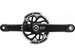 Kliky SRAM XX Eagle Q174 CL55 DUB MTB Wide 175mm Black 2-guards 32z T-Type (středová osa n