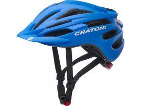 Dětská helma CRATONI Pacer JR. Blue/White Matt