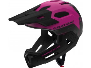 Dětská helma CRATONI C-Maniac 2.0 MX JR. Pink/Black Matt