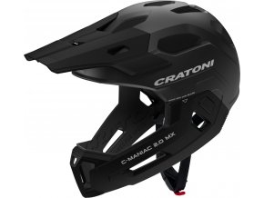 Dětská helma CRATONI C-Maniac 2.0 MX JR. Black Matt