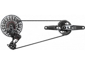 Sada SRAM X0 T-Type Eagle V2 Transmission AXS, délka klik 170mm