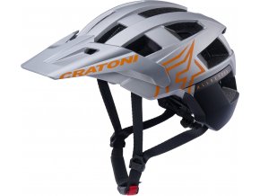 Helma CRATONI AllSet Pro Silver/Orange Matt - S/M (54-58 cm)