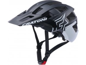 Helma CRATONI AllSet Pro Black/White Matt - S/M (54-58 cm)