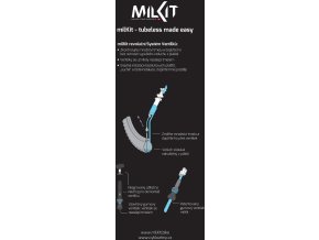 milKit bezdušové ventilky 55 mm (balení 20 kusů)