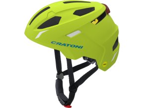 Dětská helma CRATONI FunCat  Lime Matt Glossy - S/M (49-56 cm)