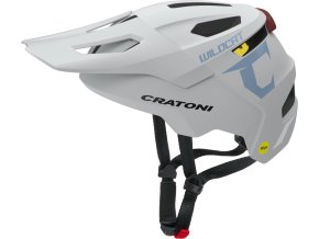 Dětská helma CRATONI WildCat MIPS Coolgrey Matt - S/M (49-56cm)