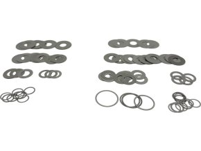 REAR SHOCK TUNE ASSEMBLY (INCLUDES SHIMS FOR COMPRESSION AND REBOUND TUNE CONFIGURATIONS)