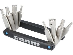 SRAM Eagle 9-Function Multi-Tool (includes 2, 2.5, 3, 4, 5, 6, 8mm Hex and T10, T25 Torx)