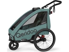 Vozík QERIDOO Qupa1 PLUS - Mineral Blue