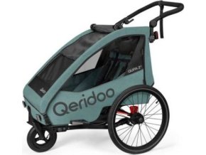 Vozík QERIDOO Qupa 2 PLUS - Mineral Blue