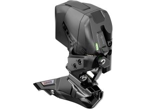 Přesmykač SRAM FORCE AXS E1 Braze-on s pomůckou pro správné nastavení a klínky (baterie ne